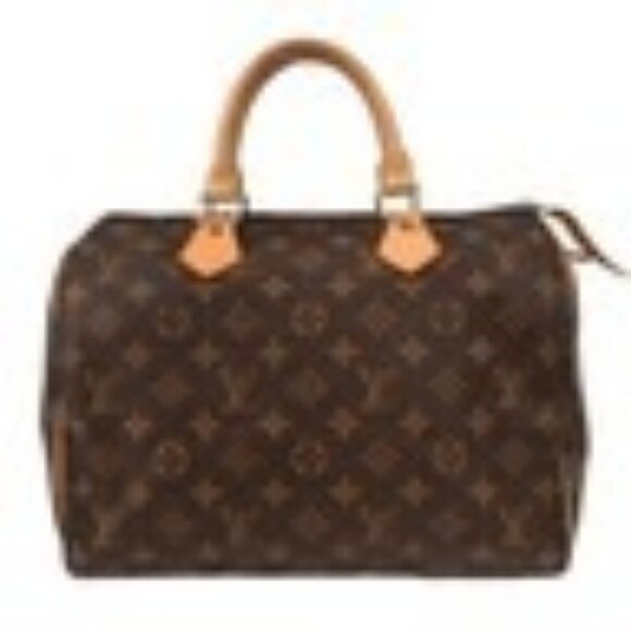 LOUIS VUITTON Monogram Speedy 30 Hand Bag M41526 LV Auth 136959 - Picture 1 of 16